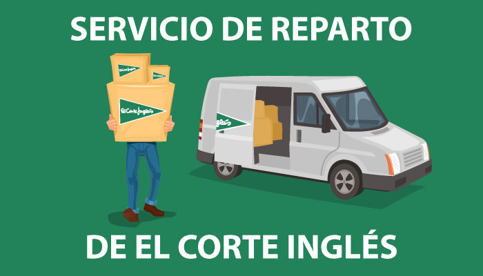 Servicio de reparto de El Corte Inglés