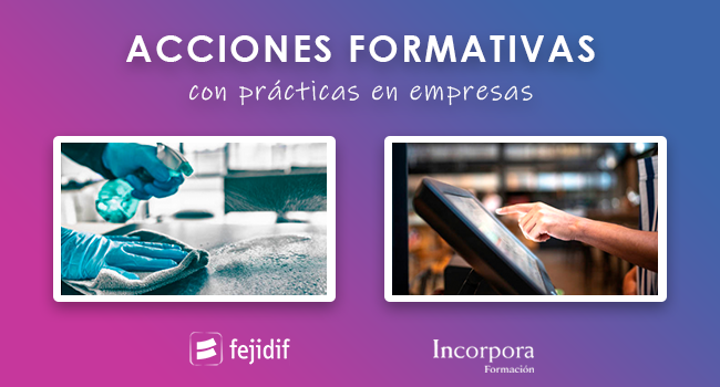 Acciones formativas con prácticas en empresas