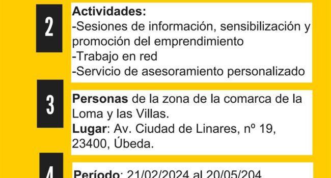 Servicio de asesoramiento personalizado para el autoempleo