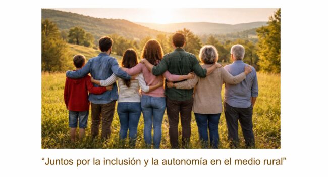 Cerca de ti. Juntos por la inclusión y la autonomía en el medio rural